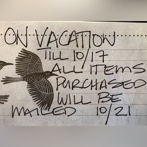 ON VACATION